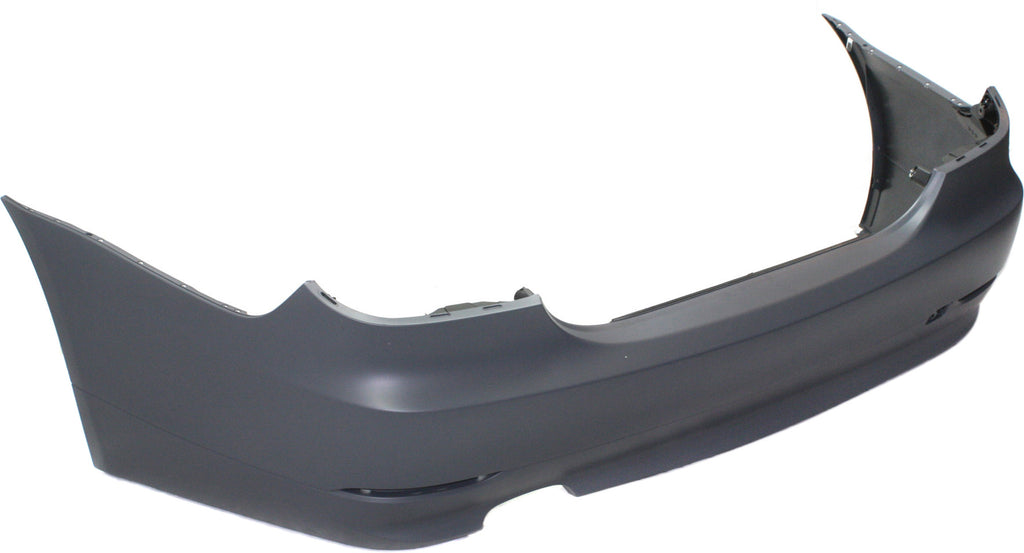 5-SERIES 06-10 REAR BUMPER COVER, Primed, w/o M Pkg, w/o Park Dist Ctrl Snsr Holes, Sedan