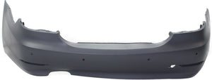 5-SERIES 06-10 REAR BUMPER COVER, Primed, w/o M Pkg, w/ Park Dist Ctrl Snsr Holes, Sedan - CAPA