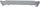 X1 13-15 REAR BUMPER MOLDING, Lower, Primered Gray, w/ M Pkg., w/o Park Distance Control