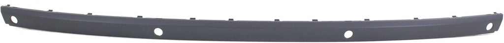 7-SERIES 05-08 REAR BUMPER MOLDING, Primed, Center, w/o Insert, w/ Park Distance Control