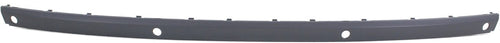 7-SERIES 05-08 REAR BUMPER MOLDING, Primed, Center, w/o Insert, w/ Park Distance Control