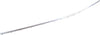 7-SERIES 05-08 REAR BUMPER MOLDING, Center Insert, Chrome