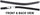 5-SERIES 97-00 FRONT BUMPER MOLDING LH, Outer, Black