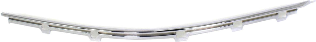5-SERIES 97-00 FRONT BUMPER MOLDING LH, Outer Cover, Chrome