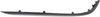Rear Bumper Molding Left Driver Side Primed For 2005-2008 BMW 7-Series Outer Without Insert Replacement REPB763726