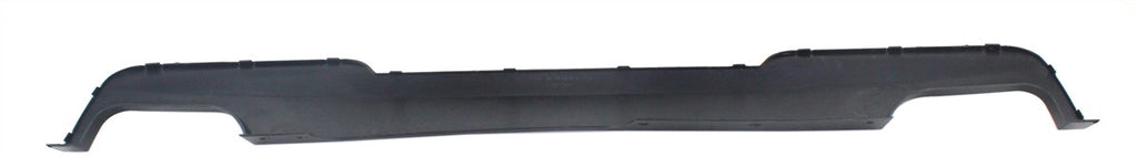 550I 11-16 REAR LOWER VALANCE, Center Cover, Textured, Double Hole, w/ M Package, Sedan