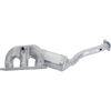 X5 01-06 CATALYTIC CONVERTER, Front, with Exhaust Manifold