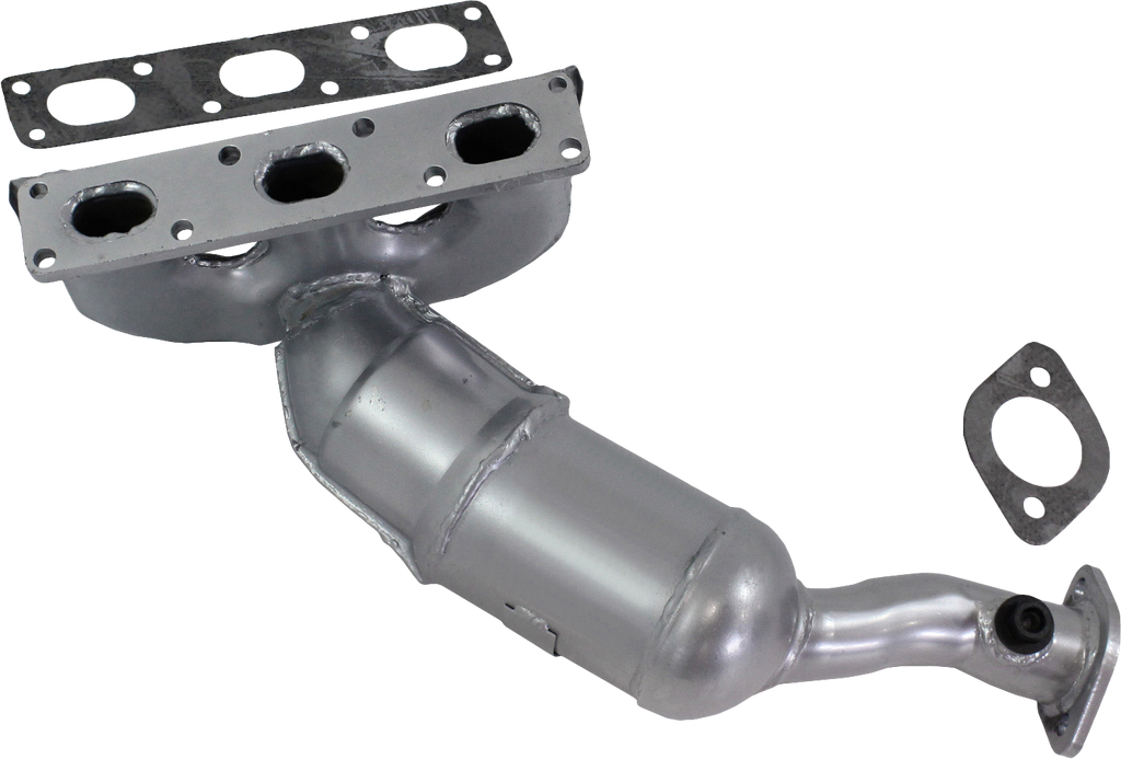 X5 01-06 CATALYTIC CONVERTER, Rear, with Exhaust Manifold