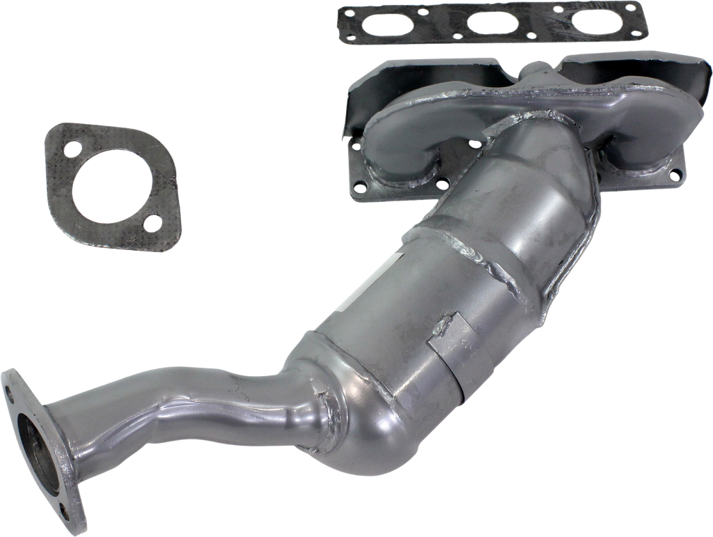 X5 01-06 CATALYTIC CONVERTER, Rear, with Exhaust Manifold