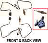 M3 01-06 OXYGEN SENSOR, 4-Wire, After Catalytic Converter