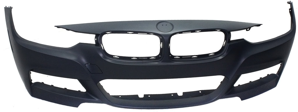 PARTS OASIS New Aftermarket BM1000295C BM1000295C Front Bumper Cover Primed - CAPA Replacement For BMW 3-Series 2013 2014 2015 2016 2017 2018 2019 With M Sport Package Without Headlight Washer (Sedan 2013 - 2018 | Wagon 2014-2019) Replaces OE 51118067951