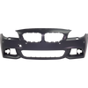 5-SERIES 11-13 FRONT BUMPER COVER, Primed, w/ M Package, w/ Park Distance Control Sensor Holes, w/o Camera Hole, (Exc. Hybrid Model), Sedan - CAPA