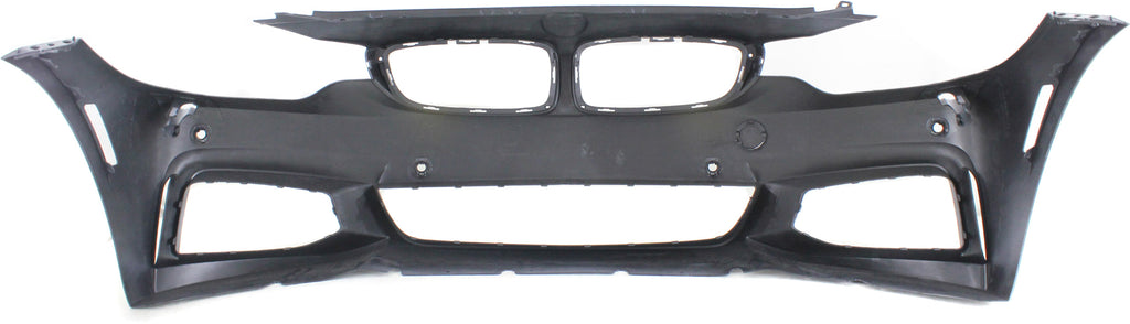 4-SERIES 14-20 FRONT BUMPER COVER, Primed, w/ M Sport Pkg, w/ HLW/PDC Snsr Holes, w/o Park Assist Snsr Holes/Cam