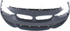 4-SERIES 14-20 FRONT BUMPER COVER, Primed, w/ M Sport Pkg, w/ HLW/Park Assist Snsr/PDC Snsr Holes/Cam