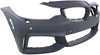 4-SERIES 14-20 FRONT BUMPER COVER, Primed, w/ M Sport Pkg, w/ HLW/Park Assist Snsr/PDC Snsr Holes, w/o Cam