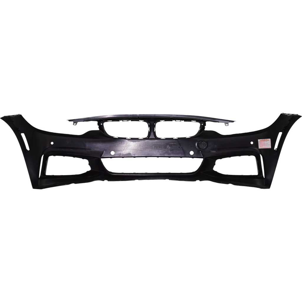 4-SERIES 14-20 FRONT BUMPER COVER, Prmd, w/ M Sprt Pkg, w/o HLW/Park Assist Snsr Holes/Cam, w/ PDC Snsr Holes