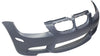 M3 08-13 FRONT BUMPER COVER, Primed, w/o HLW and Park Dist Ctrl Snsr Holes