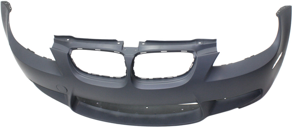 M3 08-13 FRONT BUMPER COVER, Primed, w/o HLW and Park Dist Ctrl Snsr Holes