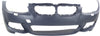 PARTS OASIS New Aftermarket BM1000246 Front Bumper Cover Primed Replacement For BMW 3-Series 2011 2012 2013 With M Package Without Park Distance Control Sensor Holes Replaces 51118035785