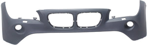 X1 12-12 FRONT BUMPER COVER, Primed, w/o M Sport Line, w/ Headlight Washer Holes