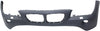 X1 12-12 FRONT BUMPER COVER, Primed, w/o M Sport Line, w/ Headlight Washer Holes