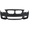 PARTS OASIS New Aftermarket BM1000312 Front Bumper Cover Primed Replacement For BMW 5-Series 2014 2015 2016 Sedan With M Package With Park Distance Control Sensor Holes Without Camera Hole Replaces OE 51118058996