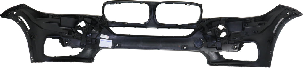 X5 14-18 FRONT BUMPER COVER, Primed, w/o M Sport Line, w/o HLW Holes/Night Vision/Surround View/LED FL, w/ IPAS Holes