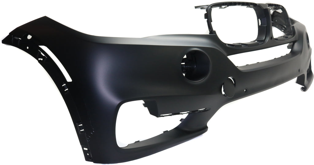 X5 14-18 FRONT BUMPER COVER, Primed, w/o M Sport Line, w/o HLW/IPAS Holes/Night Vision, w/ Surround View