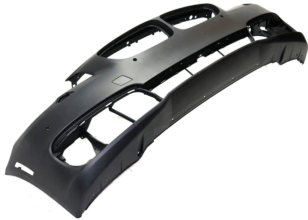 5-SERIES 14-16 FRONT BUMPER COVER, Primed, Sedan, w/o M Package, w/ Park Distance Control Sensor Holes, w/o Camera Hole