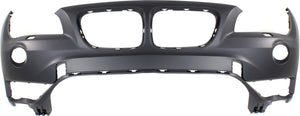 X1 13-15 FRONT BUMPER COVER, Primed, w/o M Sport Line, w/ HLW Holes - CAPA