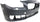 Front Bumper Cover - CAPA Primed For 2014-2016 BMW 5-Series Without M Package Without Park Distance Control Sensor Holes Sedan Replacement REPBM010367PQ