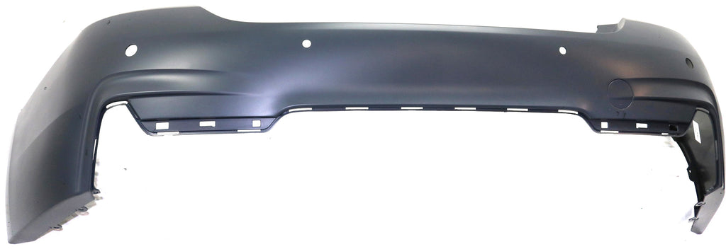 PARTS OASIS New Aftermarket BM1100326 Rear Bumper Cover Primed Replacement For BMW 4-Series 2015 2016 2017 2018 2019 2020 With M Sport Pkg With PDC Sensor Holes Without Park Assist Sensor Holes HB Replaces OE 51128062246