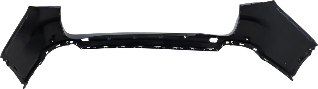 PARTS OASIS New Aftermarket BM110027 Rear Bumper Cover Upper Primed Replacement For BMW X5 2014 2015 2016 2017 2018 STD Without M Sprt Line With Park Dist Ctrl Sensor Holes Replaces OE 51127378571