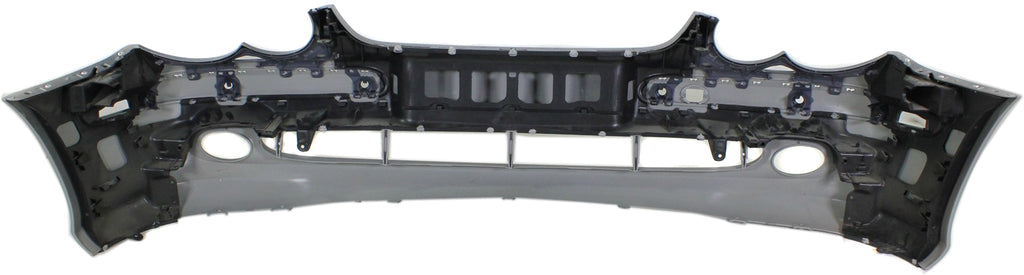 CLK-CLASS 03-05 FRONT BUMPER COVER, Primed, w/o AMG Styling Pkg, w/ Headlight Washer and Parktronic Holes