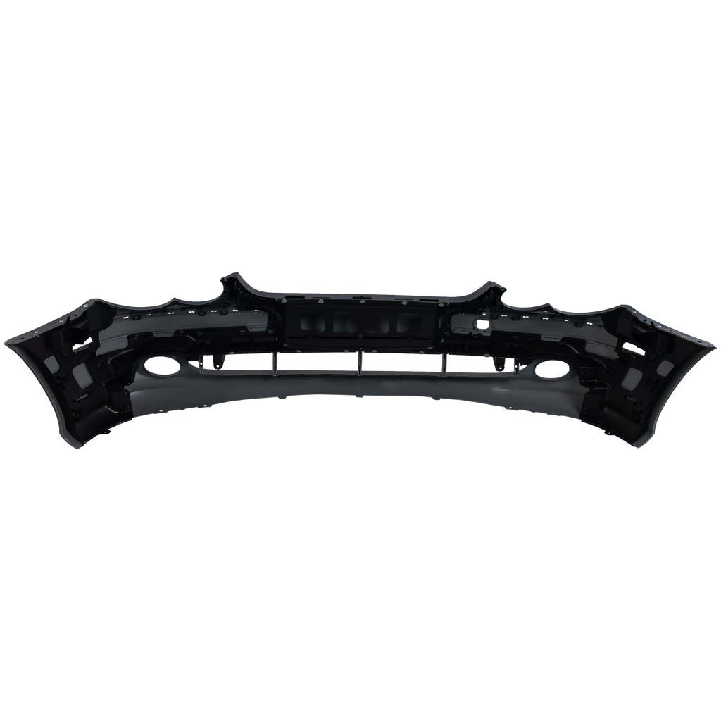 CLK-CLASS 03-05 FRONT BUMPER COVER, Primed, w/o Sport Pkg, w/ Headlight Washer Holes, w/o Parktronic Holes