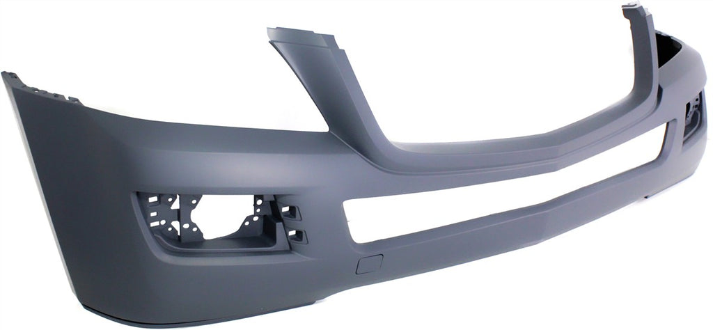 GL-CLASS 07-12 FRONT BUMPER COVER, Prmd, w/o Parktronic and Headlight Washer Holes