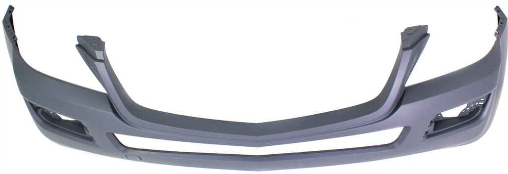 GL-CLASS 07-12 FRONT BUMPER COVER, Prmd, w/o Parktronic and Headlight Washer Holes