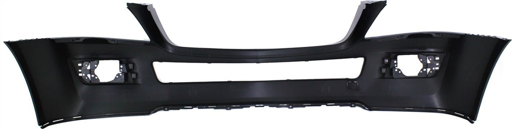 GL-CLASS 07-12 FRONT BUMPER COVER, Prmd, w/o Parktronic and Headlight Washer Holes