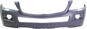 GL-CLASS 07-12 FRONT BUMPER COVER, Prmd, w/o Parktronic Holes, w/ Headlight Washer Holes, w/o Curve Lighting