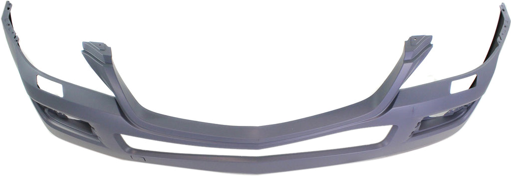 GL-CLASS 07-12 FRONT BUMPER COVER, Prmd, w/o Parktronic Holes, w/ Headlight Washer Holes, w/o Curve Lighting