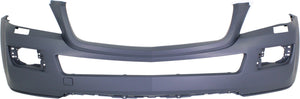 GL-CLASS 07-12 FRONT BUMPER COVER, Prmd, w/o Parktronic Holes, w/ Headlight Washer Holes, w/ Curve Lighting