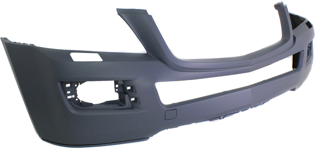 GL-CLASS 07-12 FRONT BUMPER COVER, Prmd, w/o Parktronic Holes, w/ Headlight Washer Holes, w/ Curve Lighting