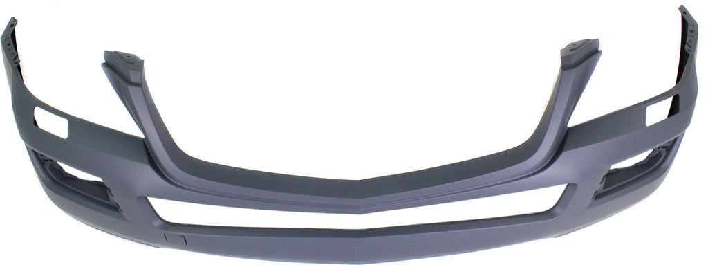 GL-CLASS 07-12 FRONT BUMPER COVER, Prmd, w/o Parktronic Holes, w/ Headlight Washer Holes, w/ Curve Lighting