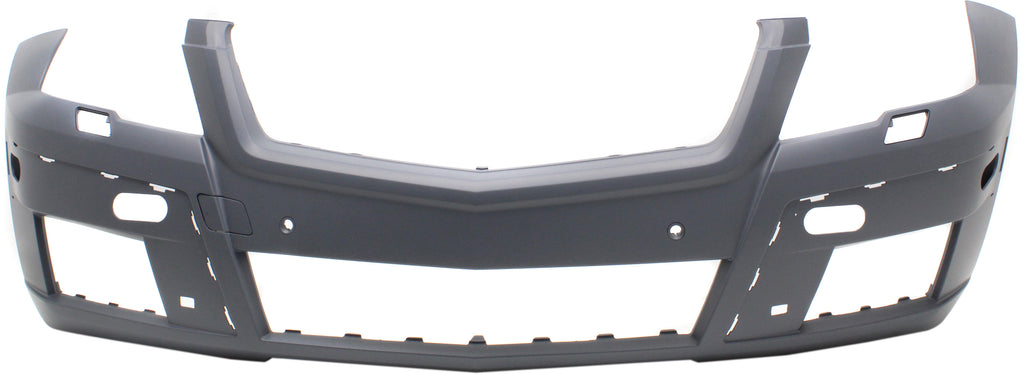 GLK350 10-12 FRONT BUMPER COVER, Prmd, w/o AMG Styling Pkg, w/ OOR Pkg, w/ HLW and Parktronic Holes