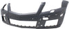 GLK350 10-12 FRONT BUMPER COVER, Prmd, w/o AMG Styling Pkg, w/ OOR Pkg, w/ HLW and Parktronic Holes