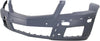 GLK-CLASS 10-12 FRONT BUMPER COVER, Prmd, w/o HLW Holes, w/ Parktronic Holes