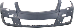 GLK-CLASS 10-12 FRONT BUMPER COVER, Prmd, w/ HLW Holes, w/o Parktronic Holes