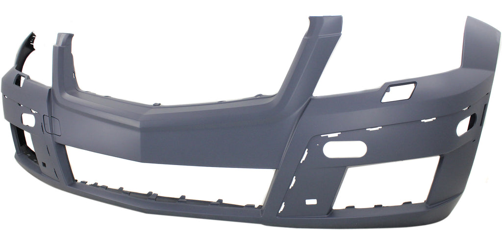 GLK-CLASS 10-12 FRONT BUMPER COVER, Prmd, w/ HLW Holes, w/o Parktronic Holes