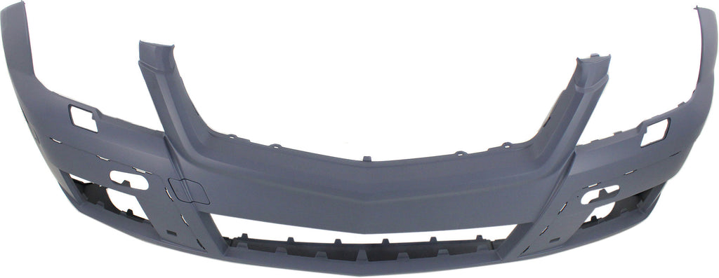 GLK-CLASS 10-12 FRONT BUMPER COVER, Prmd, w/ HLW Holes, w/o Parktronic Holes
