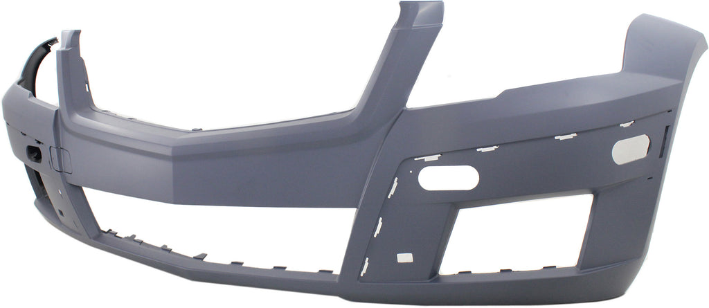GLK350 10-12 FRONT BUMPER COVER, Prmd, w/o AMG Styling Pkg, w/ OOR Pkg, w/o HLW and Parktronic Holes